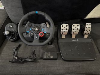 Logitech G29 Racing Wheel, Pedals & Shifter PC, PlayStation