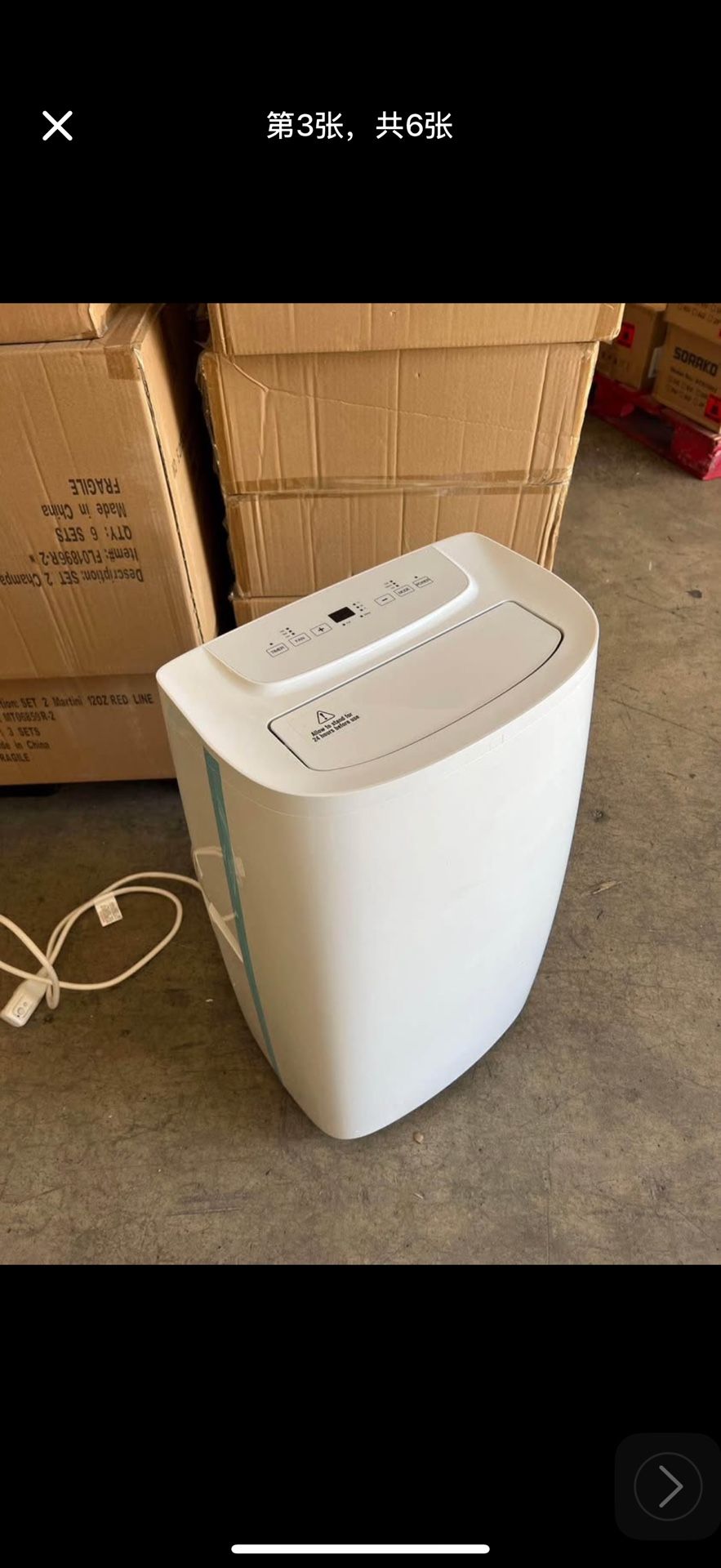 Air Choice 14000 BTU Portable Air Conditioner, 4-in-1 Air Conditioner Portable for Room Up to 700 Sq.ft