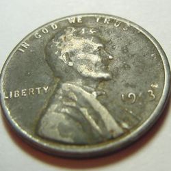 USA America 1943 Steel Penny Error Coin