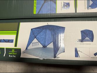 Pop-Up Beach Shelter Tent Blue
