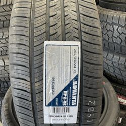 BRAND NEW SET (4) 295 35 24 ALL SEASON TIRES !!!