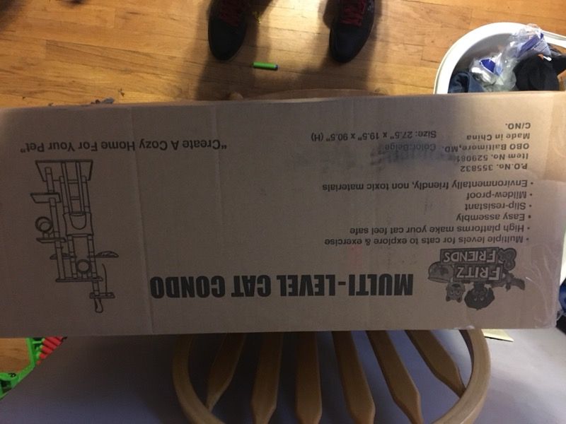 Fritz & friends multi level cat condo discount