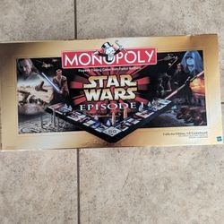 Star Wars Episode 1 Monopoly