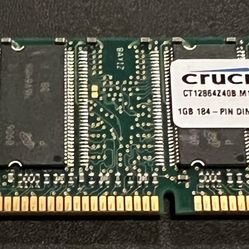 1 GB 184 - PIN DIMM