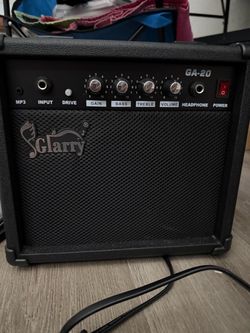 Glarry GST Electric Guitar w/20W Amplifier Blue