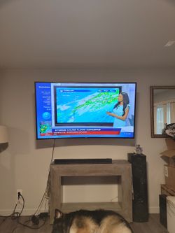 65" Curved Samsung Tv