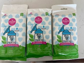 Baby dapple wipes x 6 pack