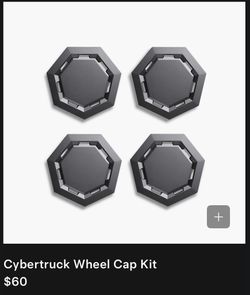 Cybertruck Wheel Cap Kit