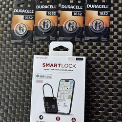 Smart Lock- KeySmart SmartLock Tracking Luggage Lock