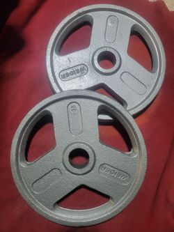 OLYMPIC 2" HOLE.  35s.  PLATES 70LBs. TOTAL 
11525 S HALSTED DUNKIN DONUTS/7111.S WESTERN WALGREENS 
70$  CASH ONLY AS IS