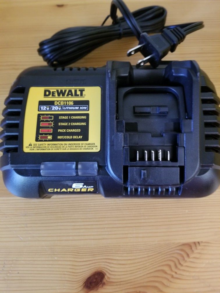 Dewalt 12v-20v 6amp Fast Charger $40 Firm