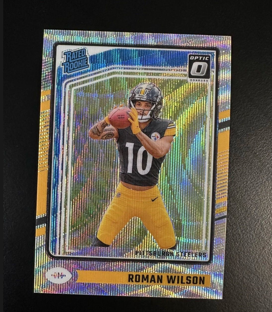 2024 Donruss Optic #285 Roman Wilson Wave #/300