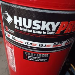 Husky Pro Compresor 7HP 60gal New
