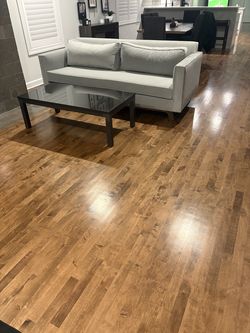 MODERN NEWER! 2 Piece living room set  WILL SEPARATE Grey/Black