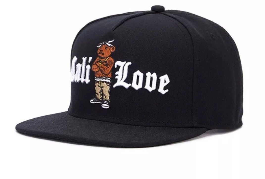 "Cali Love" Flat Brim Snapback Hat 