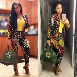 Long Sleeve 2PCS Coat Sets