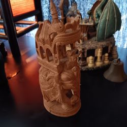 Wooden Elephant 