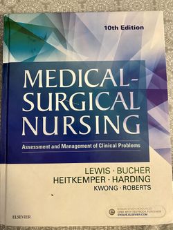 Medical Surgical Nursing Lewis 10th Edition Excellent Used Condition