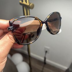 Michael Kors Black Brown Sun Glasses Women 