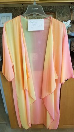 Lularoe Rainbow Sherbert Shirley Size Medium