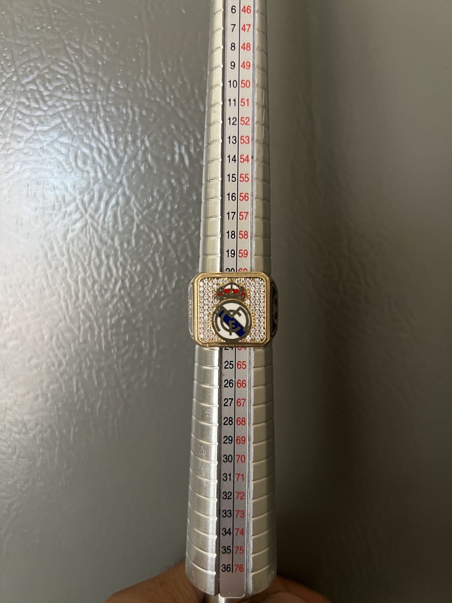 14k REAL MADRID Men’s Ring Size 10