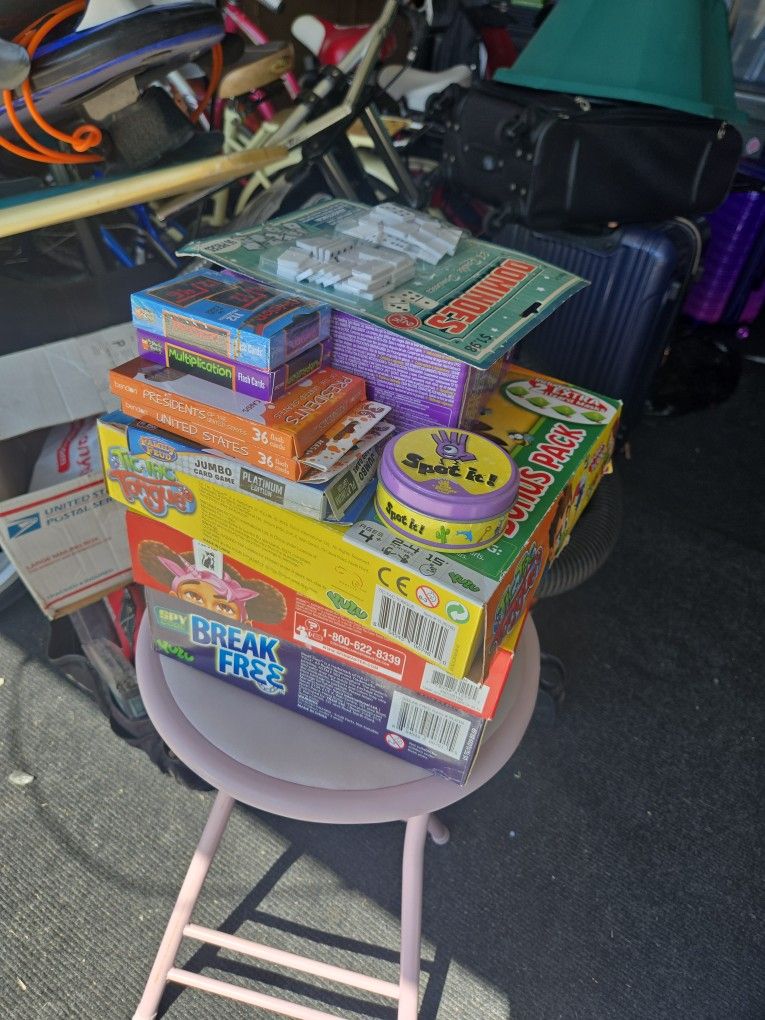 Board Games and learning decks