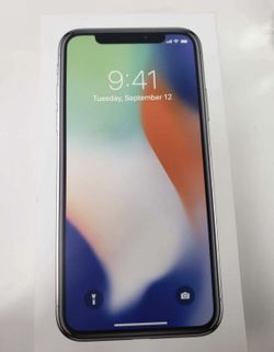 Apple iPhone X 64GB Silver- New - T-Mobile 