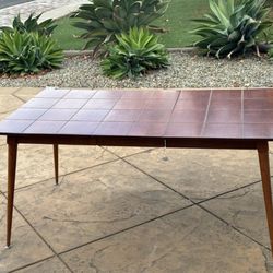 Mid Central Modern Dining Table 