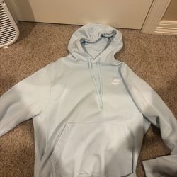 Sky Blue Nike Hoodie
