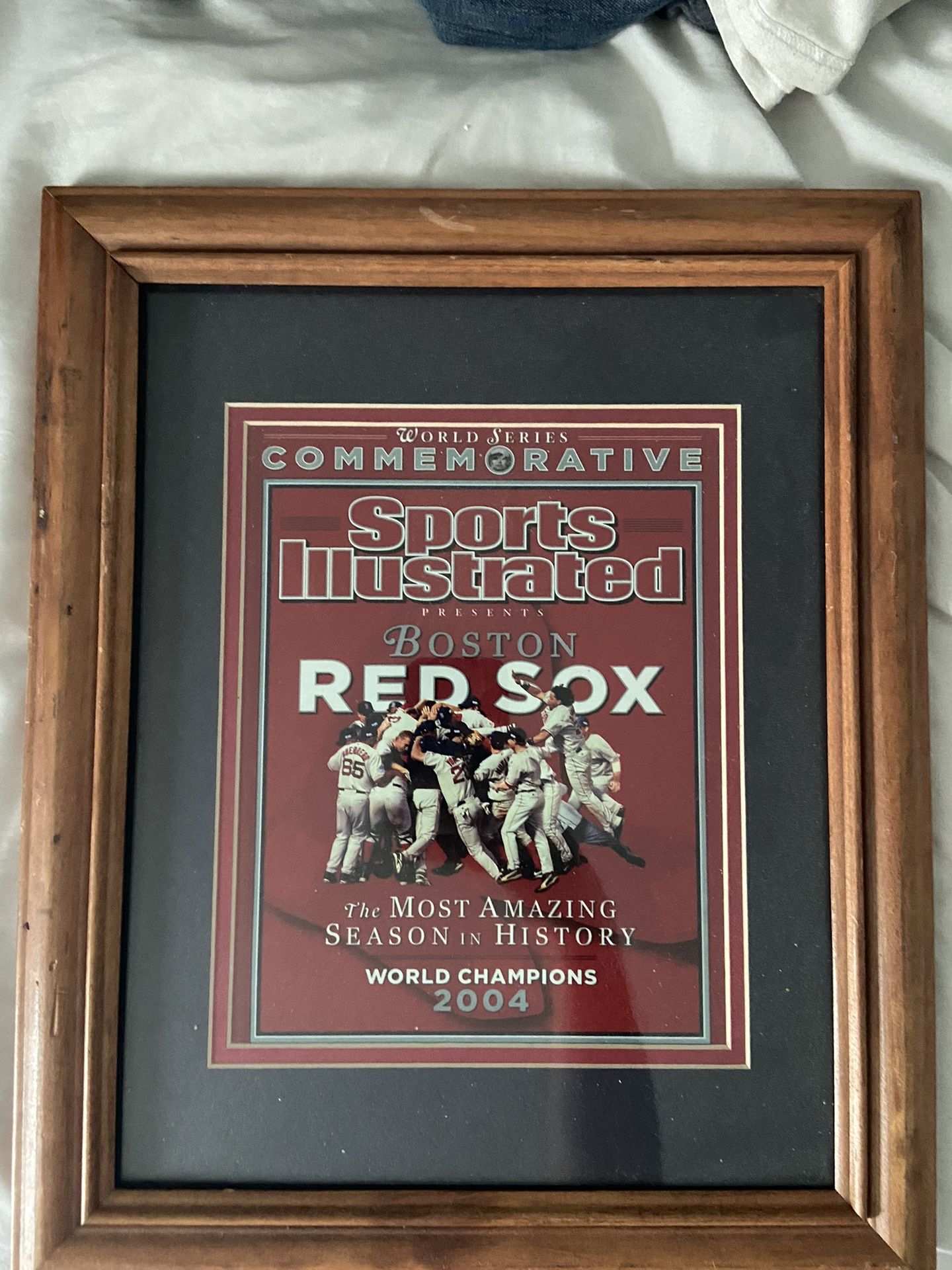 Sports Illustrated Red Sox 04 Championship Cover