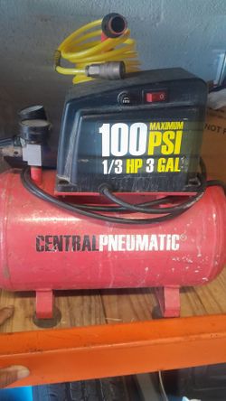 Portable 100 psi compressor