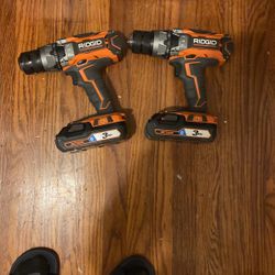 Rigid Drill W/ 1 Battery 100 Each