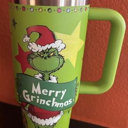 New Merry Grinchmas Tumbler 40 Oz. Grinch 