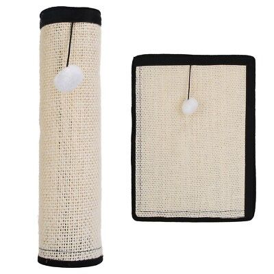Natural Sisal Cat Scratcher Mat Scratching Pad Furniture Protector NEW!!