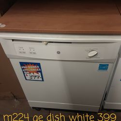 Ge Dishwasher White
