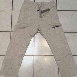 Light Oatmeal Essential Sweats