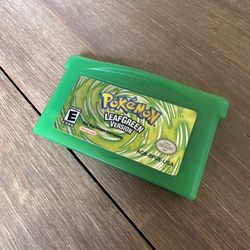 Pokémon Leaf Green Authentic 