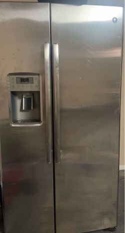 GE Profile Stainless Steel Side-by-Side