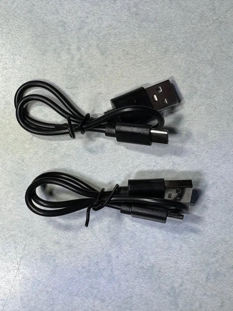 Package of two USB-C charger cords new in original packaging.