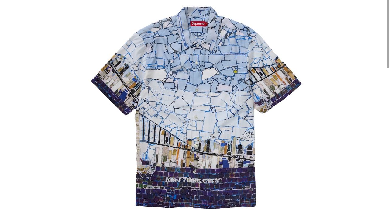 Supreme Mosaic S/S Button Up