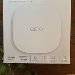 eero PoE 6 Wi-Fi 6 Access Point – Brand New  