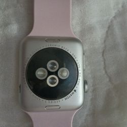 Apple Watch Series 3 (Pink And White)