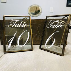 Table Numbers