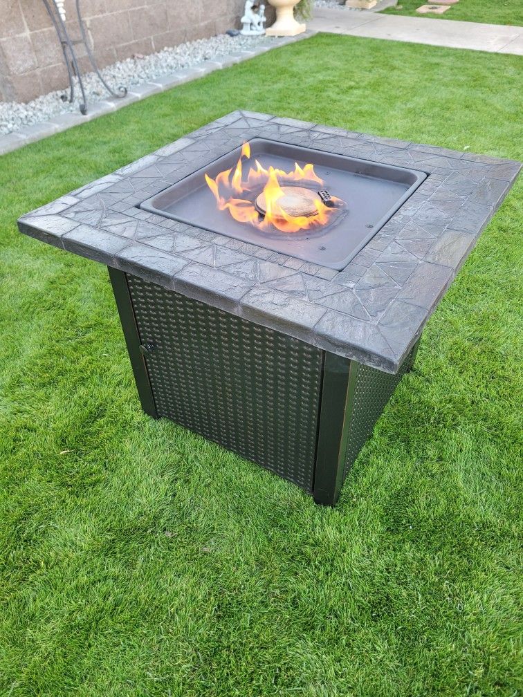 Outdoor Fire Pit Table π₯
