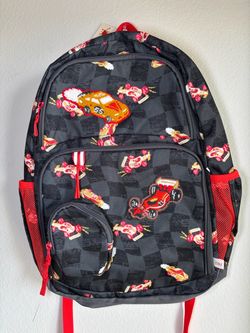 Cat & Jack Race Car Backpack with Matching Pouch