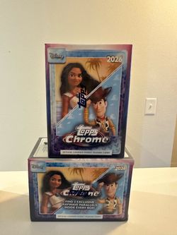 Topps chrome Disney 2026