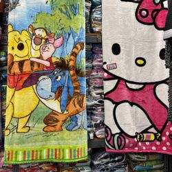 Character Twin Blankets 