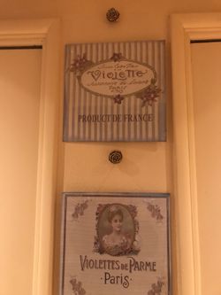 2 Pictures- Metal Art Plaques