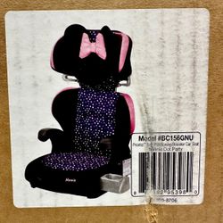 Disney Baby Pronto Booster Car Seat 2-in-1 Modern Minnie 40-100 lb