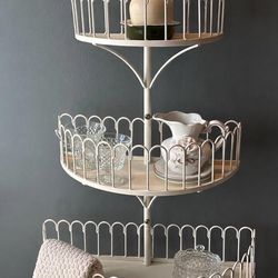 Beautiful 3-tier metal display stand